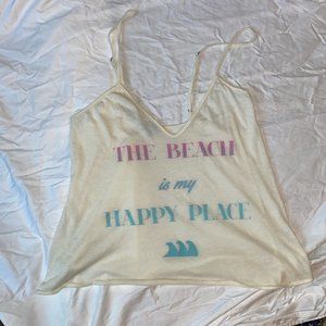 Wildfox "take me to the beach" Tank